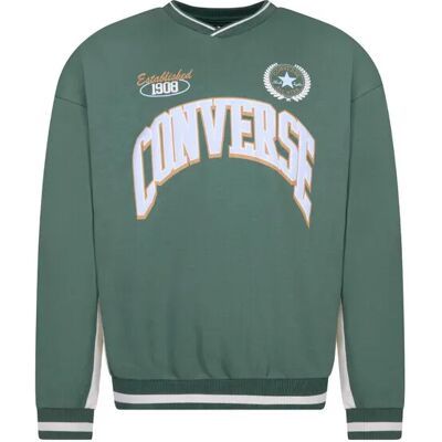 Pullover Kind Converse Club FT Retro Vert 2/3 ans male Pullover Kind Converse Club FT Retro Vert 2/3 ans male