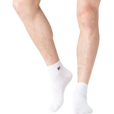Niedrig geschnittene Socken Fila (x3) Blanc 43/46 male Niedrig geschnittene Socken Fila (x3) Blanc 43/46 male
