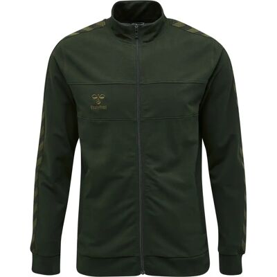Pullover Hummel zip Lmove Classic Marron S male Pullover Hummel zip Lmove Classic Marron S male
