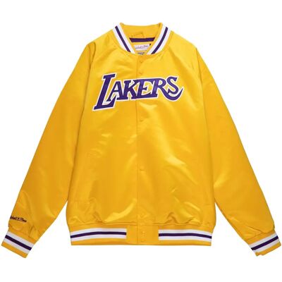 Mitchell & Ness Satin-Trainingsjacke Los Angeles Lakers Doré 2XL male Mitchell & Ness Satin-Trainingsjacke Los Angeles Lakers Doré 2XL male