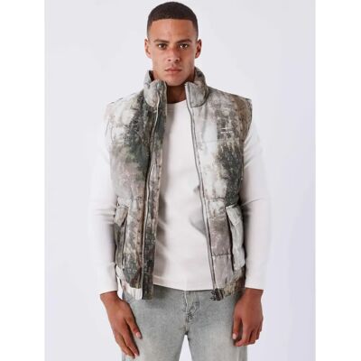 Daunenweste Project X Paris Realtree Gris 2XL male Daunenweste Project X Paris Realtree Gris 2XL male