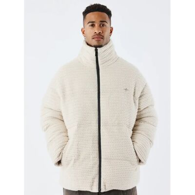 Daunenjacke Project X Paris Knitting Beige M male Daunenjacke Project X Paris Knitting Beige M male