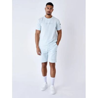 Technische Shorts mit Ausschnitten Project X Paris Bleu XL male Technische Shorts mit Ausschnitten Project X Paris Bleu XL male