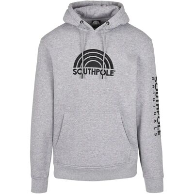 Hoodie Southpole Halfmoon Gris S male Hoodie Southpole Halfmoon Gris S male