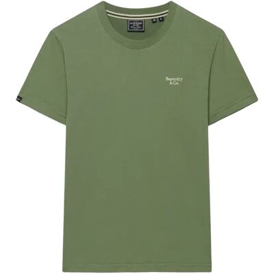 T-Shirt Superdry Essential Serif Vert XL male T-Shirt Superdry Essential Serif Vert XL male