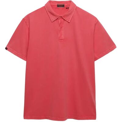 Polo-Shirt Superdry Essential Rouge XL male Polo-Shirt Superdry Essential Rouge XL male