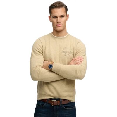 Pullover Superdry 1954 Company Beige XL male Pullover Superdry 1954 Company Beige XL male