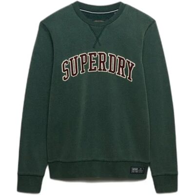 Pullover Superdry Athletic Applique Vert M male Pullover Superdry Athletic Applique Vert M male