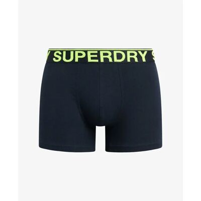 Unterhose Superdry (x2) Bleu XL male Unterhose Superdry (x2) Bleu XL male
