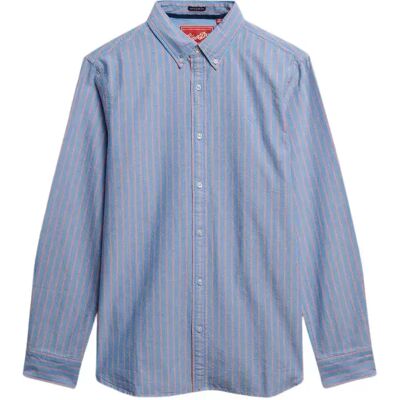 Hemd Superdry Bleu S male Hemd Superdry Bleu S male