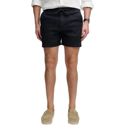 Leinenshorts Superdry Bleu L male Leinenshorts Superdry Bleu L male