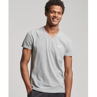 T-Shirt Superdry Vintage Gris S male T-Shirt Superdry Vintage Gris S male