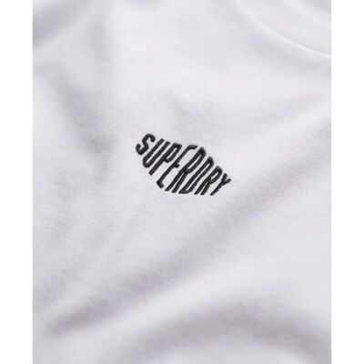 T-Shirt Superdry Micro Logo Blanc 3XL male T-Shirt Superdry Micro Logo Blanc 3XL male