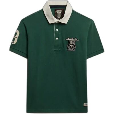 Polo-Shirt Superdry Vintage Pique Vert M male Polo-Shirt Superdry Vintage Pique Vert M male