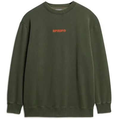 Lockeres Sweatshirt Superdry Micro Logo Graphic Vert L male Lockeres Sweatshirt Superdry Micro Logo Graphic Vert L male
