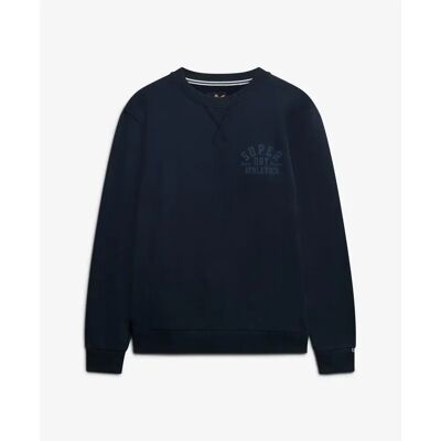 Sweatshirt mit Rundhalsausschnitt Superdry Athletic Ess Bleu M male Sweatshirt mit Rundhalsausschnitt Superdry Athletic Ess Bleu M male