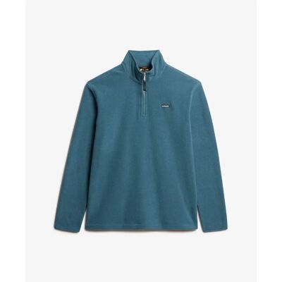 Halbzip-Fleece Superdry Bleu M male Halbzip-Fleece Superdry Bleu M male