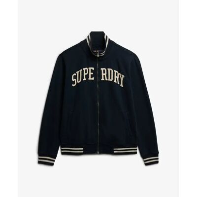 Bomber Superdry Vintage Athletic Bleu 2XL male Bomber Superdry Vintage Athletic Bleu 2XL male