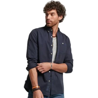 Langarmshirt Superdry Merchant Store Bleu 2XL male Langarmshirt Superdry Merchant Store Bleu 2XL male