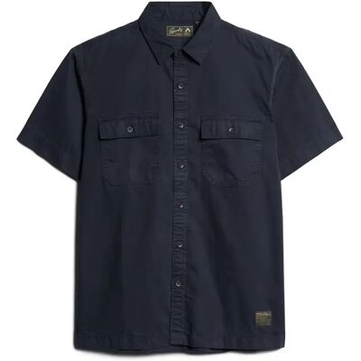 Hemd Superdry Militaire Bleu S male Hemd Superdry Militaire Bleu S male