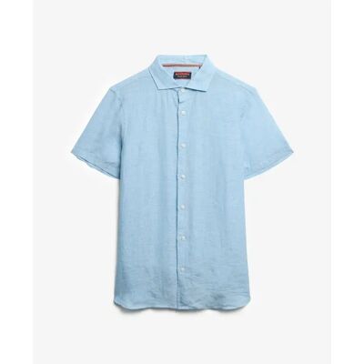 Leinenhemd Superdry Vacation Bleu S male Leinenhemd Superdry Vacation Bleu S male
