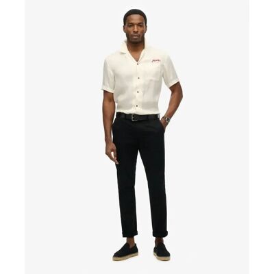Händlerhemd Superdry Suika Beige M male Händlerhemd Superdry Suika Beige M male