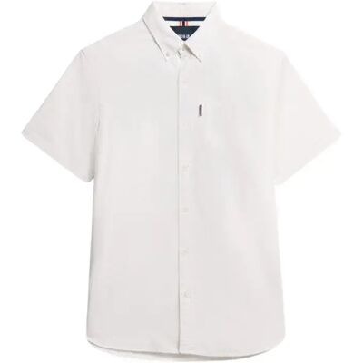 Kurzarmhemd Superdry Oxford Blanc L male Kurzarmhemd Superdry Oxford Blanc L male