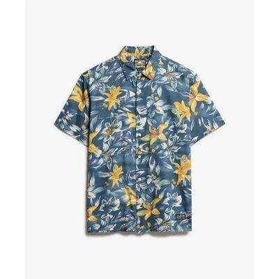 Hemd Superdry Bleu S male Hemd Superdry Bleu S male