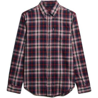 Hemd Superdry Bleu 2XL male Hemd Superdry Bleu 2XL male