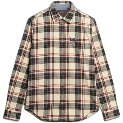 Hemd Superdry Blanc L male Hemd Superdry Blanc L male