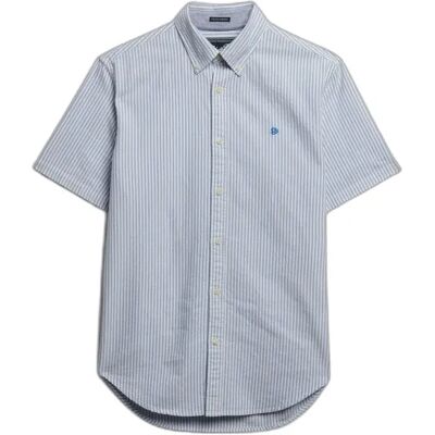 Hemd Superdry Preppy Oxford Bleu XL male Hemd Superdry Preppy Oxford Bleu XL male