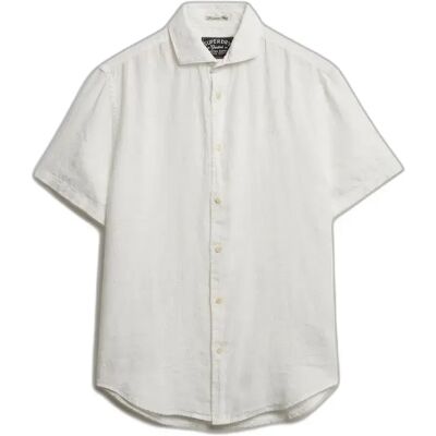 Leinenhemd Superdry Riviera Blanc L male Leinenhemd Superdry Riviera Blanc L male