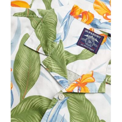 Hemd Superdry Hawaiian Vert XL male Hemd Superdry Hawaiian Vert XL male