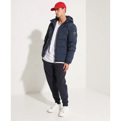 Gepolsterte Regenjacke Superdry Expedition Bleu 2XL male Gepolsterte Regenjacke Superdry Expedition Bleu 2XL male