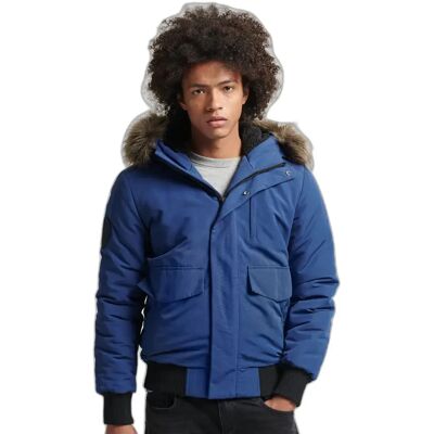 Bomberjacke Superdry Everest Bleu XL male Bomberjacke Superdry Everest Bleu XL male