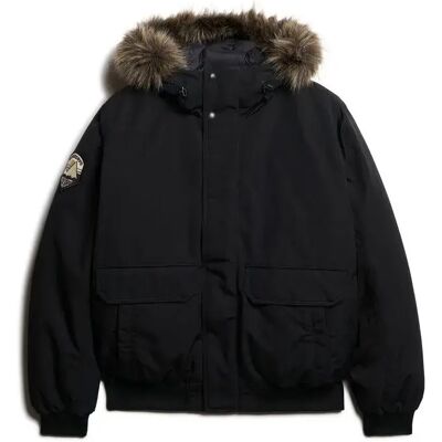 Bomber mit Kunstfell Superdry Everest Noir 3XL male Bomber mit Kunstfell Superdry Everest Noir 3XL male