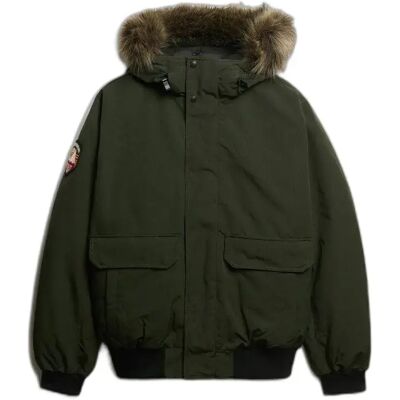 Daunenjacke Superdry Bomber à fourrure synthétique Everest Vert XL male Daunenjacke Superdry Bomber à fourrure synthétique Everest Vert XL male