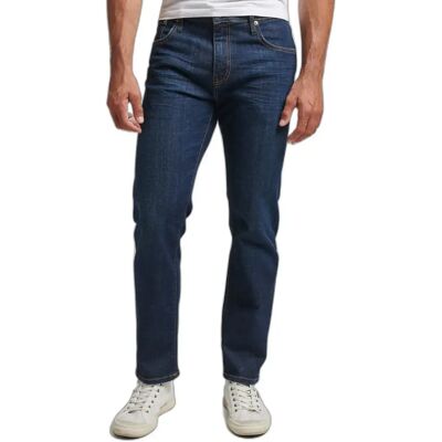 Schmale gerade Jeans aus Bio-Baumwolle Superdry Bleu 29x32 male Schmale gerade Jeans aus Bio-Baumwolle Superdry Bleu 29x32 male