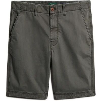 Chino Shorts Superdry Officer Gris 34 male Chino Shorts Superdry Officer Gris 34 male