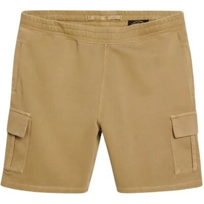 Cargo-Shorts mit Kontrastnähten Superdry Beige S male Cargo-Shorts mit Kontrastnähten Superdry Beige S male