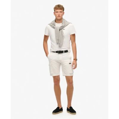 Shorts Superdry Parachute Blanc 28 male Shorts Superdry Parachute Blanc 28 male