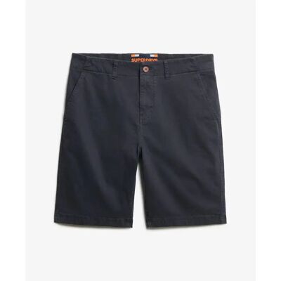 Kurze Chinos international Superdry Bleu 36 male Kurze Chinos international Superdry Bleu 36 male