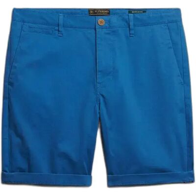 Chino Shorts Superdry Premium Regular Bleu 30 male Chino Shorts Superdry Premium Regular Bleu 30 male