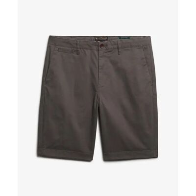 Chino Shorts Superdry Premium Regular Gris 28 male Chino Shorts Superdry Premium Regular Gris 28 male