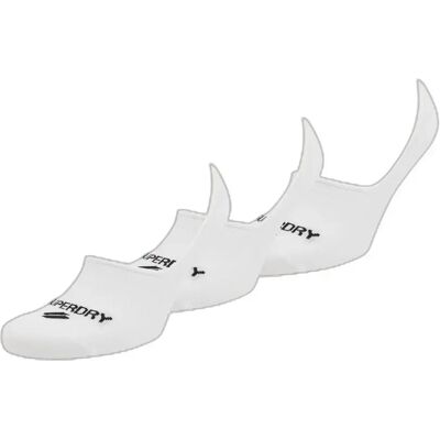 Socken Superdry Invisible Coolmax (x3) Blanc M/L male Socken Superdry Invisible Coolmax (x3) Blanc M/L male