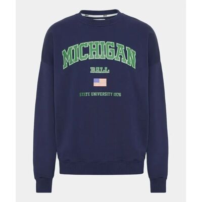 Sweatshirt Ball L. Taylor Bleu L unisex Sweatshirt Ball L. Taylor Bleu L unisex