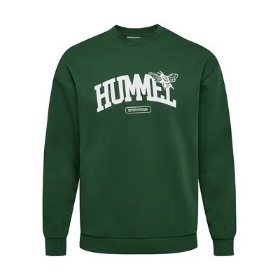 Sweatshirt mit weitem Rundhalsausschnitt Hummel University Bee Vert XL unisex Sweatshirt mit weitem Rundhalsausschnitt Hummel University Bee Vert XL unisex