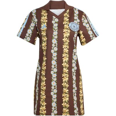 Kleid Damen adidas X Farm Rio Marron M female Kleid Damen adidas X Farm Rio Marron M female