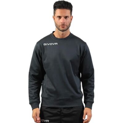 Pullover mit Rundhalsausschnitt Givova Gris S unisex Pullover mit Rundhalsausschnitt Givova Gris S unisex