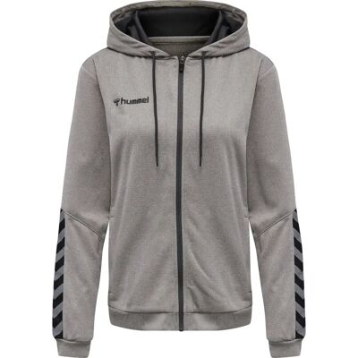 Hoodie Damen Hummel zip hmlAUTHENTIC Poly Gris XS female Hoodie Damen Hummel zip hmlAUTHENTIC Poly Gris XS female